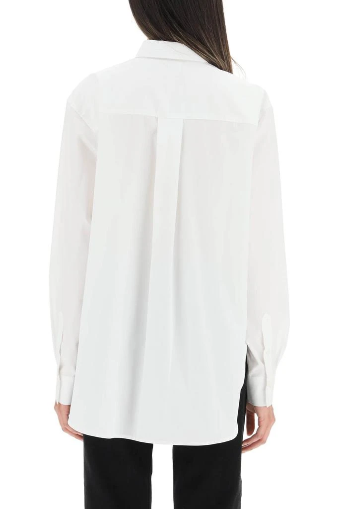 TOTEME oversized organic poplin shirt 3