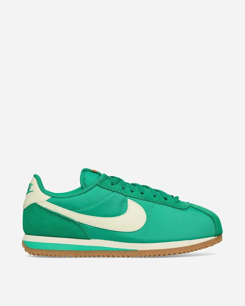 NIKE Women's Cortez Textile Sneakers Stadium Green / Coconut Milk 2