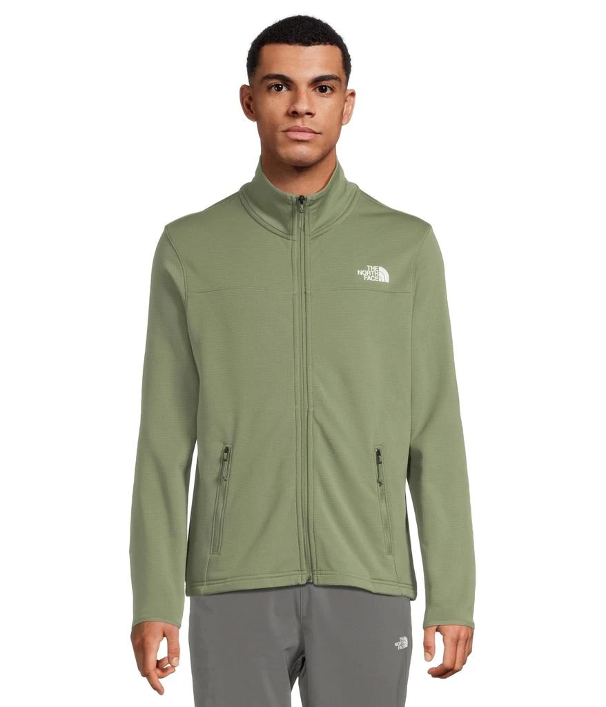 The North Face Cedar Trail Grid Fleece Full Zip Jacket 1
