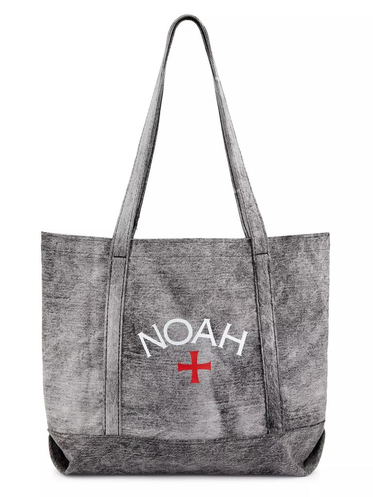 Noah Unisex ​Denim Core Logo Tote Bag