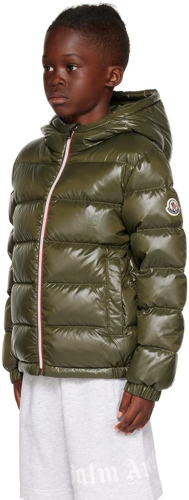 Moncler Kids Green New Aubert Down Jacket 4