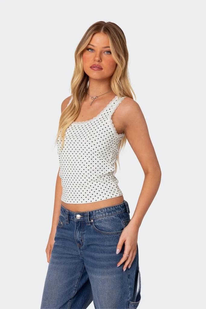 Edikted Lover Girl Printed Tank Top 4