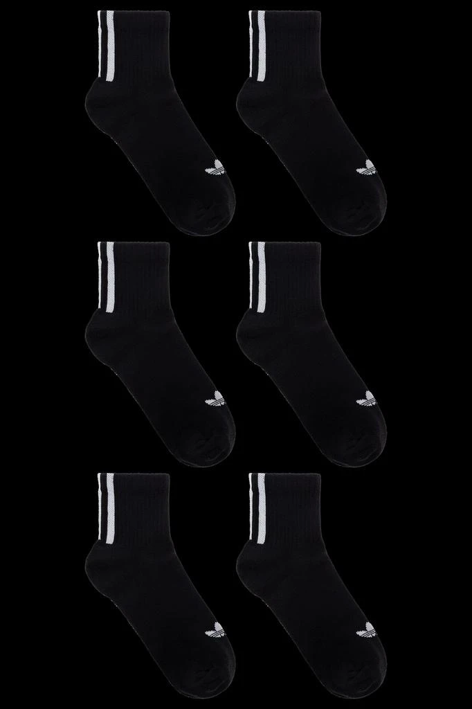 Adidas Adidas Originals 3-Pack Quarter 3 Back Stripes Socks 1