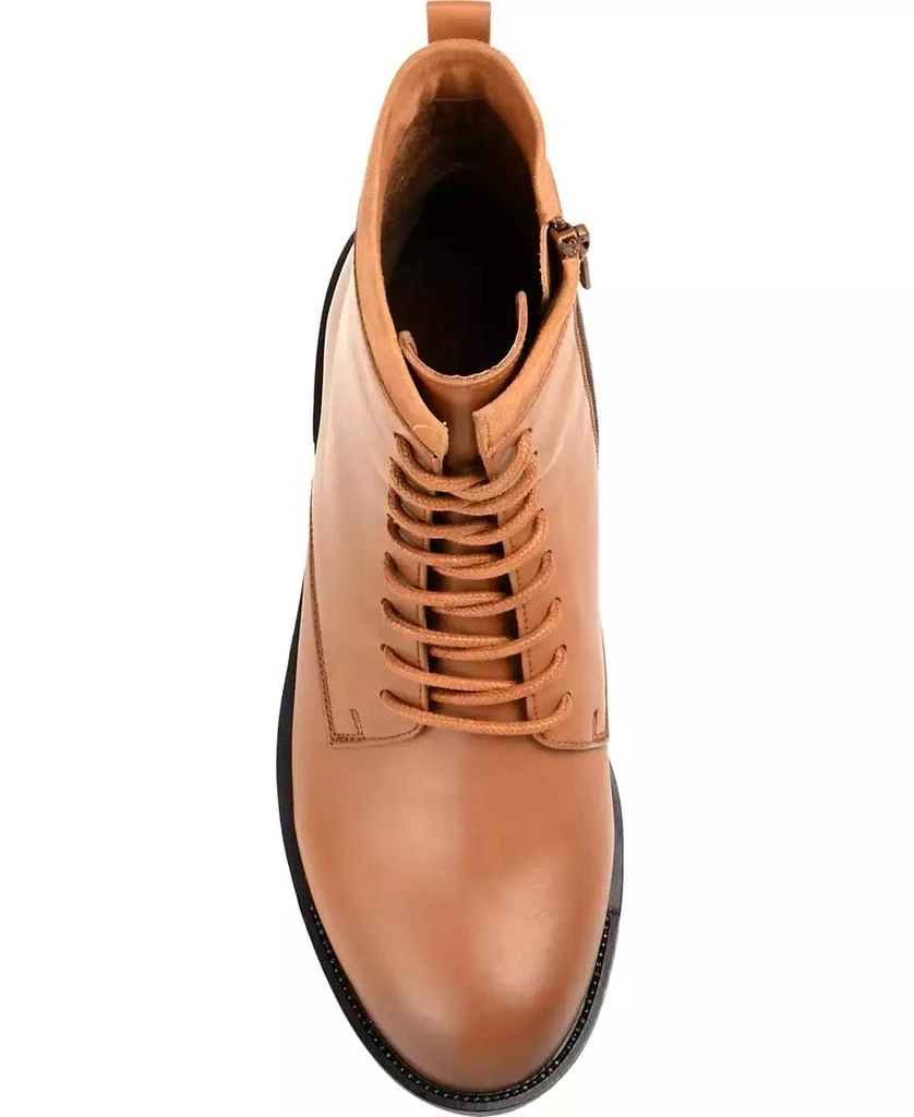 Journee Signature Women's Natara Lace Up Combat Booties 4