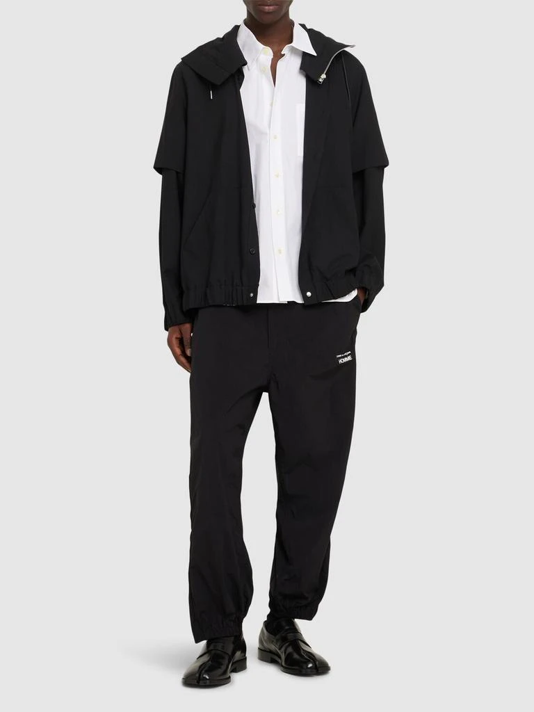 Comme des Garcons Nylon Cdg Homme Logo Pants 1