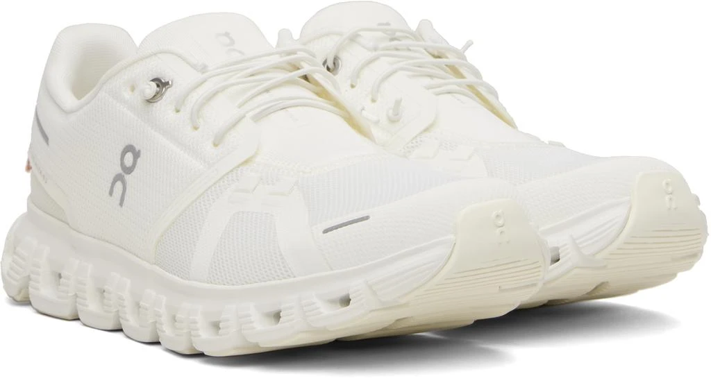 On White Cloud 6 Sneakers 4