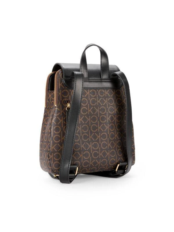 Calvin Klein Garnet Monogram Backpack 4