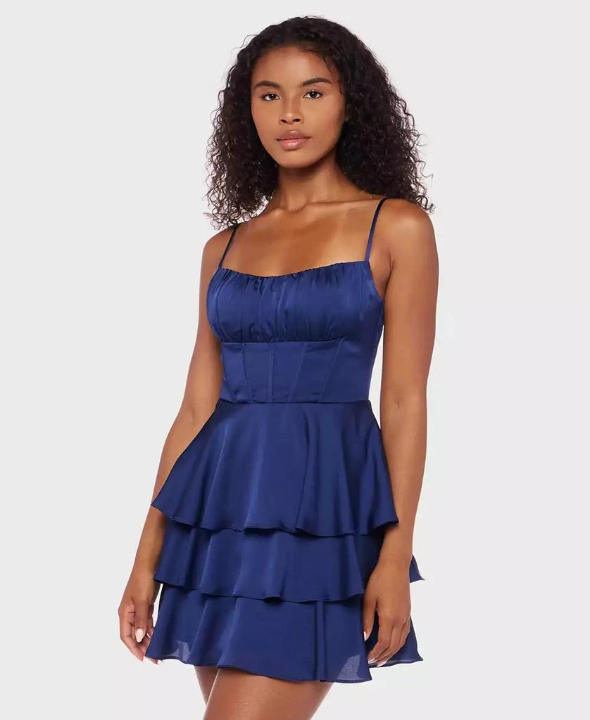 Shop Juniors' Sleeveless Satin Fit & Flare Dress on Sale at BeyondStyle   Get 61% Off Juniors' Sleeveless Satin Fit & Flare Dress with Limited-Time  Flash Deals, Exclusive Discounts, and Special Offers.