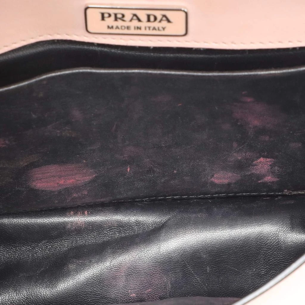 Prada Prada Nude Pink Patent Leather Cahier Shoulder Bag 11