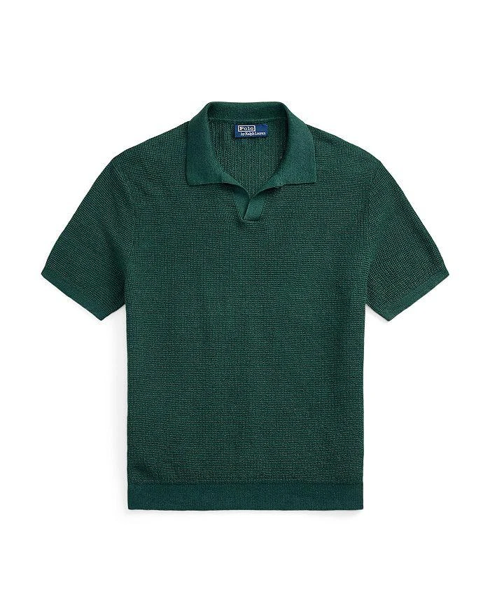 Ralph Lauren Mesh Knit Linen Short Sleeve Sweater 5
