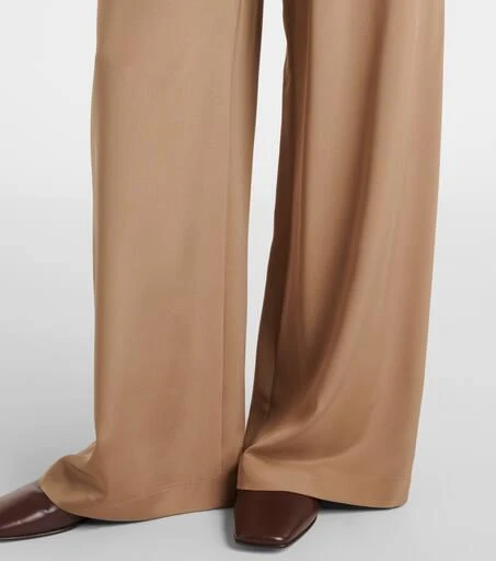 Max Mara Bonn silk-blend wide-leg pants 5