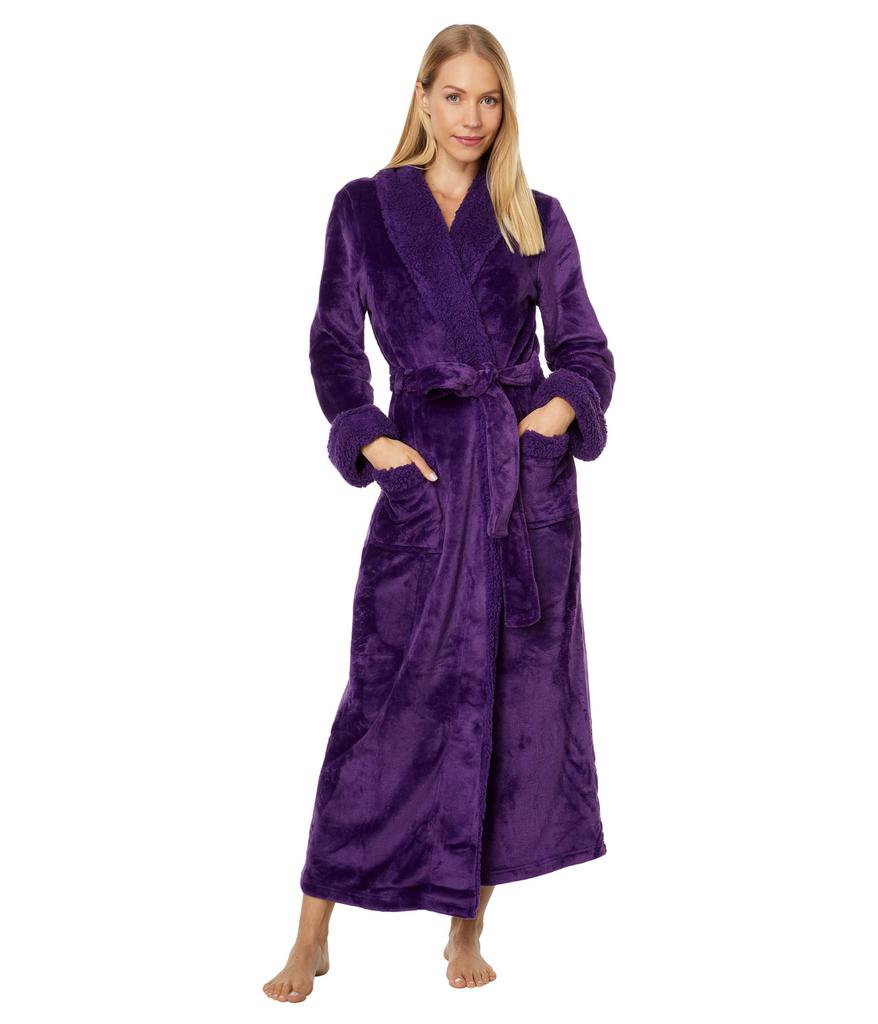 Natori Plush Sherpa Robe 52"