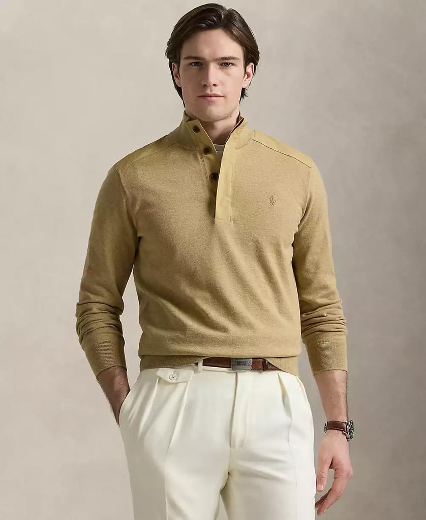 Ralph Lauren Men's Hybrid Mockneck Pullover