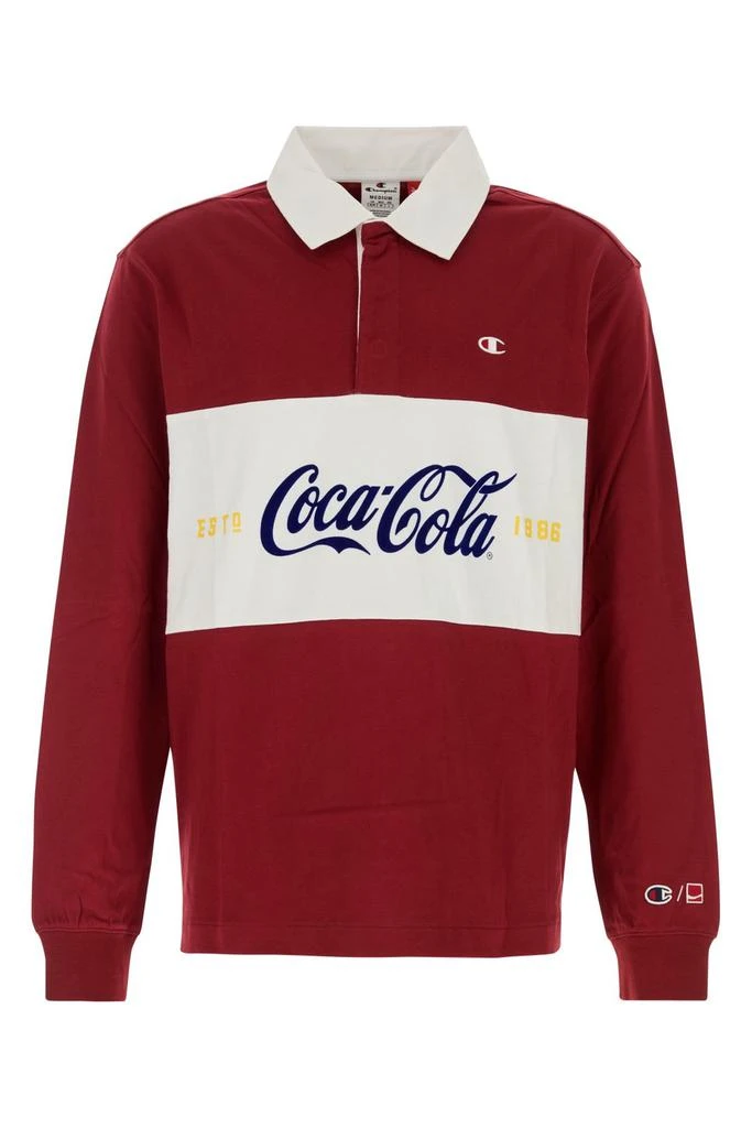 CHAMPION Champion X Coca Cola Color-Block Polo Shirt 1