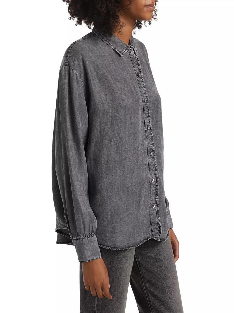 Splendid Lia Ruffled Button-Up Shirt 4