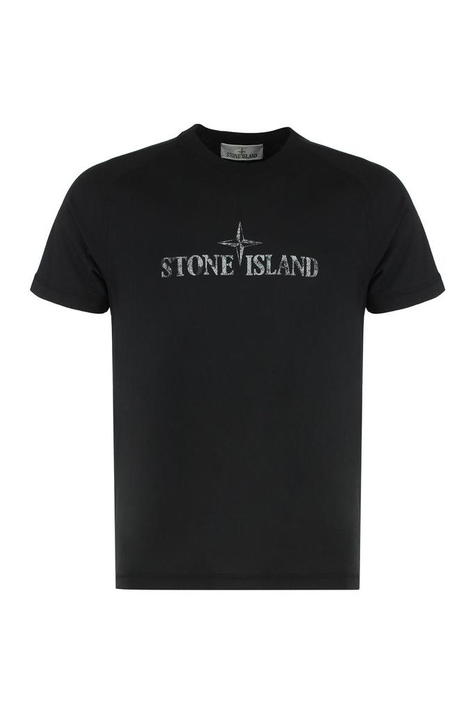 Stone Island COTTON CREW-NECK T-SHIRT