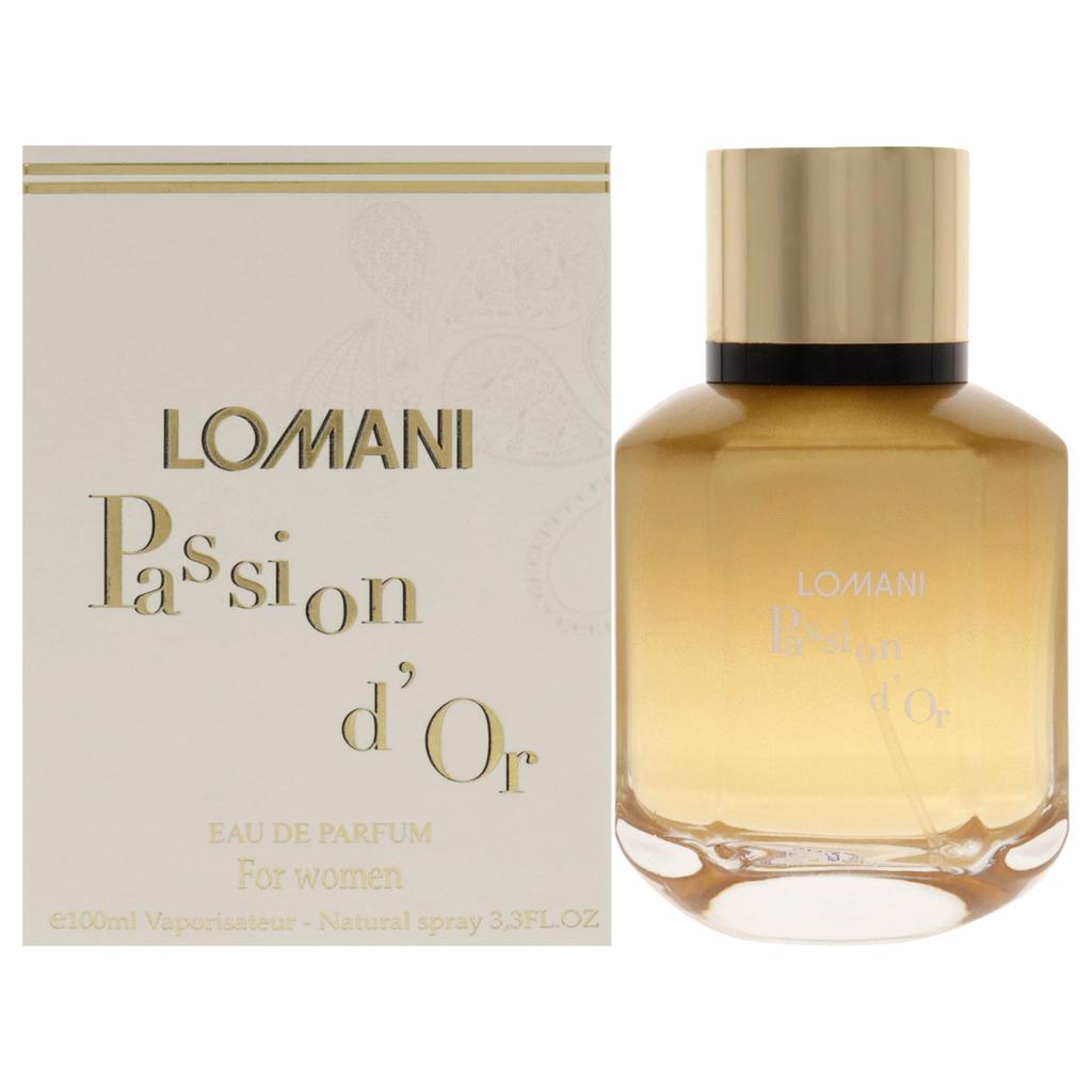 LOMANI Passion Dor by  for Women - 3.3 oz EDP Spray
