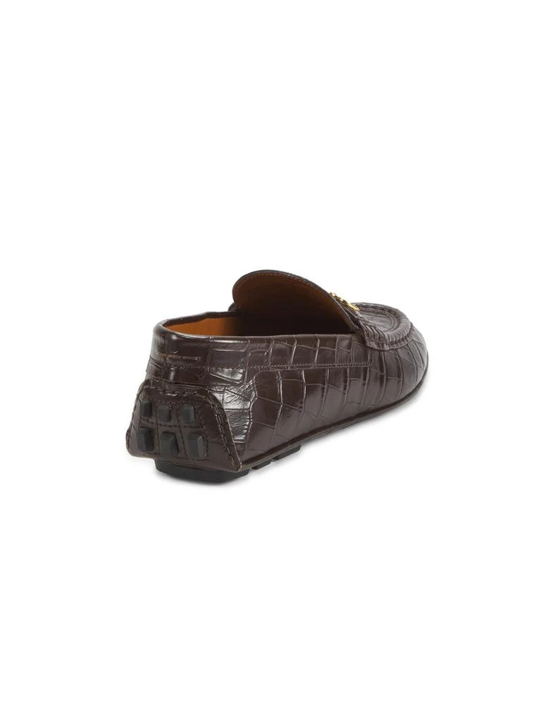 Keeper Croc-Embossed Leather Driving Loafers – On Sale Now  display picture 1