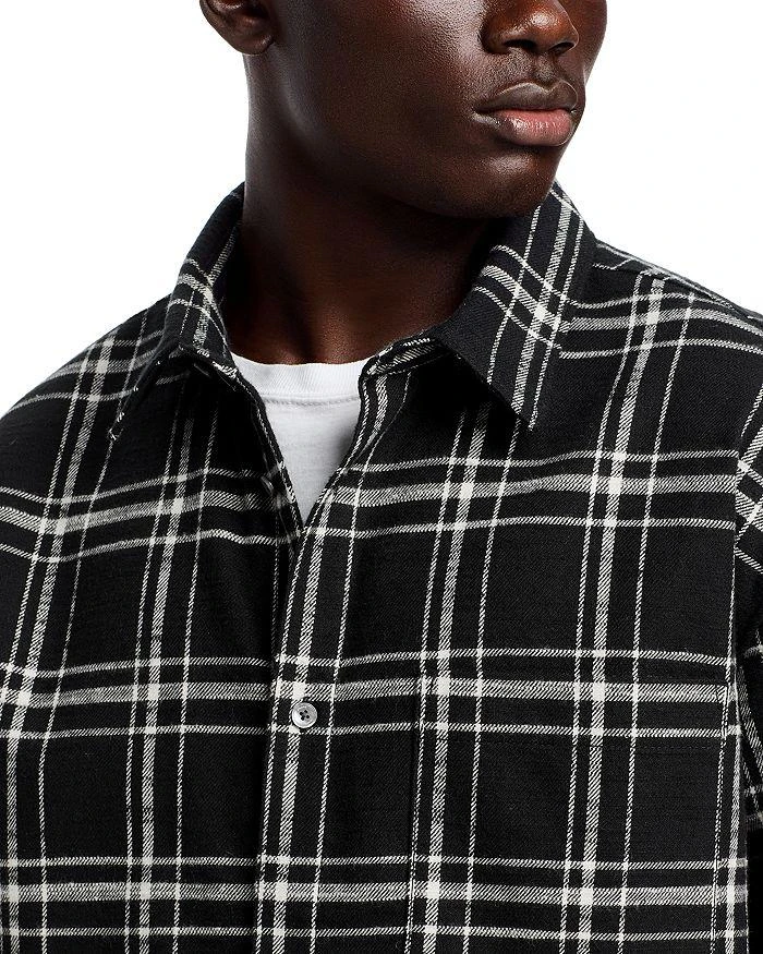 FRAME Plaid Regular Fit Overshirt 6