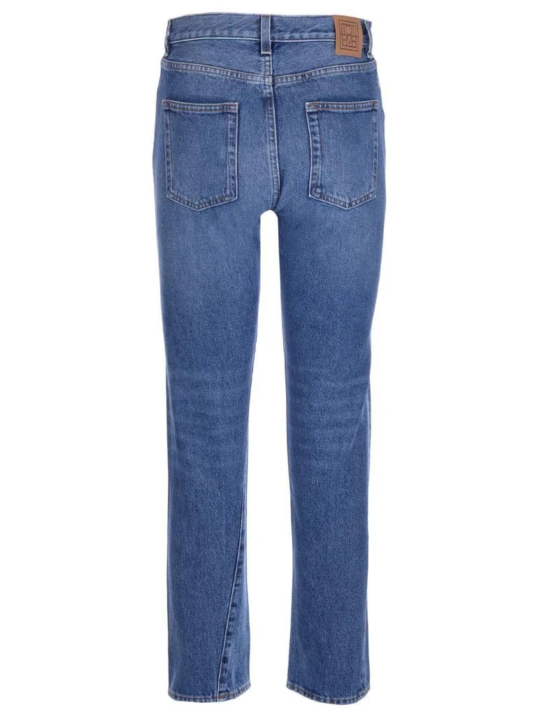 Totême Totême Mid-Rise Straight-Leg Jeans 2