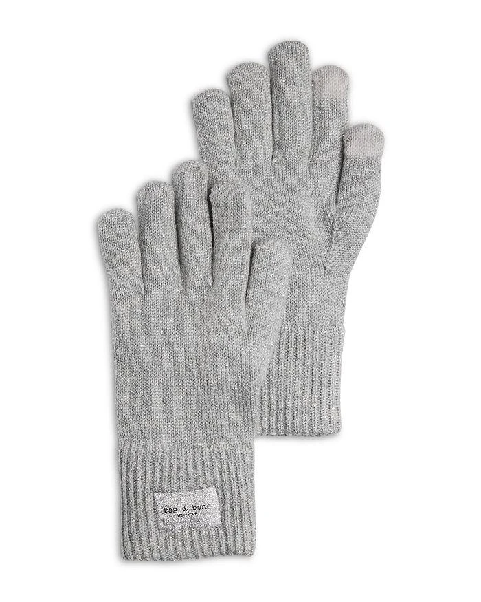Rag 
Bone Blake Metallic Tech Gloves