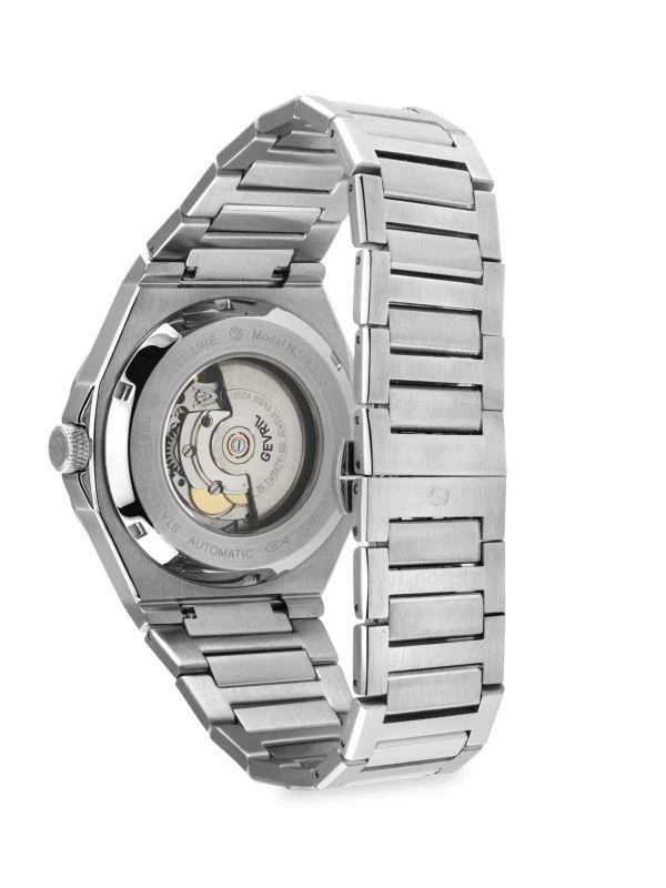 Gevril High Line 43MM Swiss Automatic Stainless Steel Bracelet Watch 3