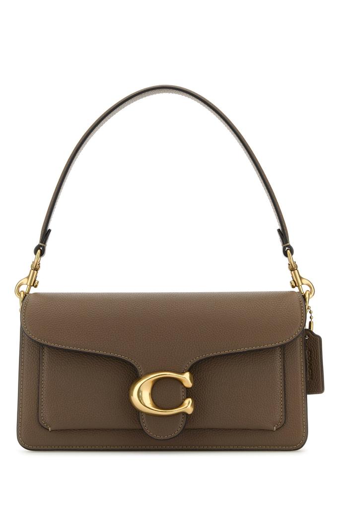 Coach Mud leather Tabby 26 handbag