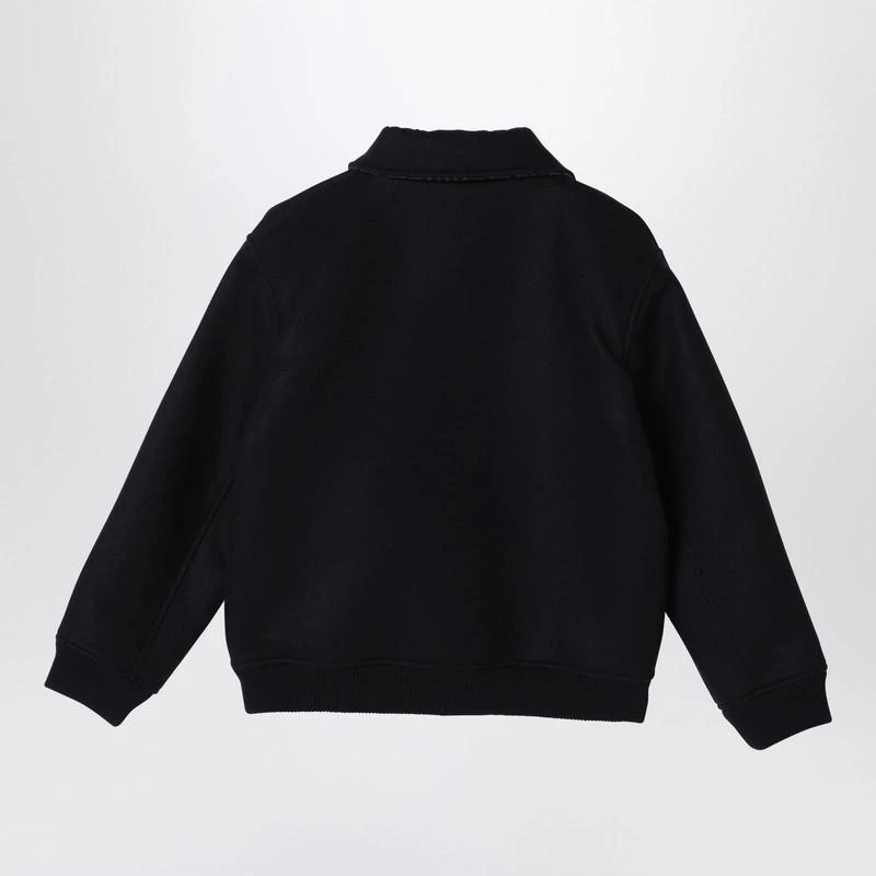 Givenchy Black wool and cashmere zipped jacket 2