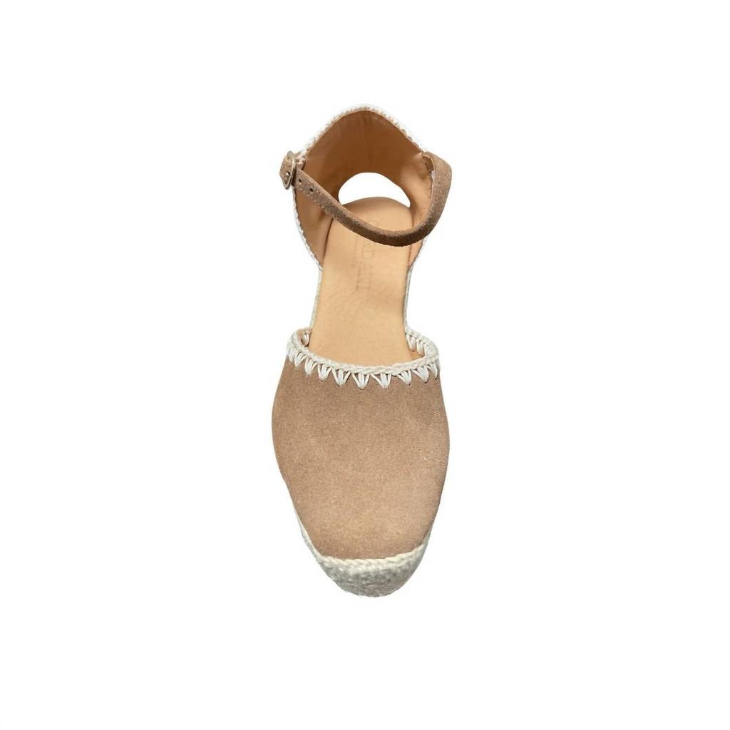 CORDANI Women's Emmy Suede Wedge Espadrilles In Vison