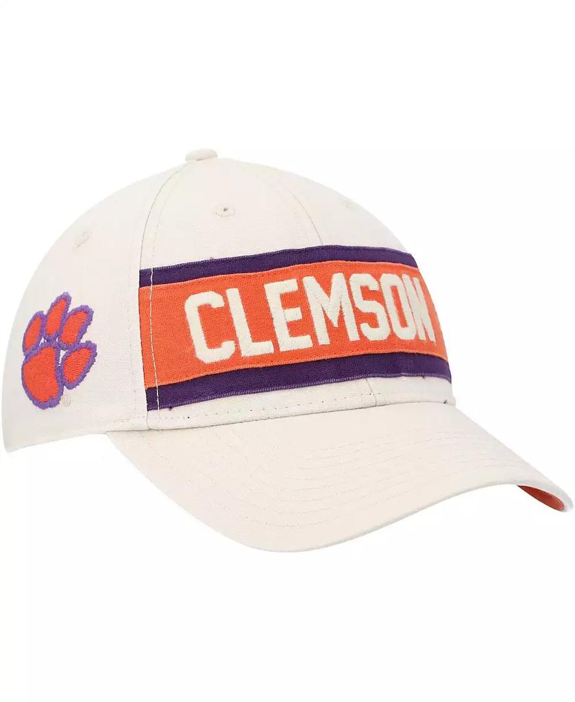 47 Brand Men's Cream Clemson Tigers Crossroad MVP Adjustable Hat