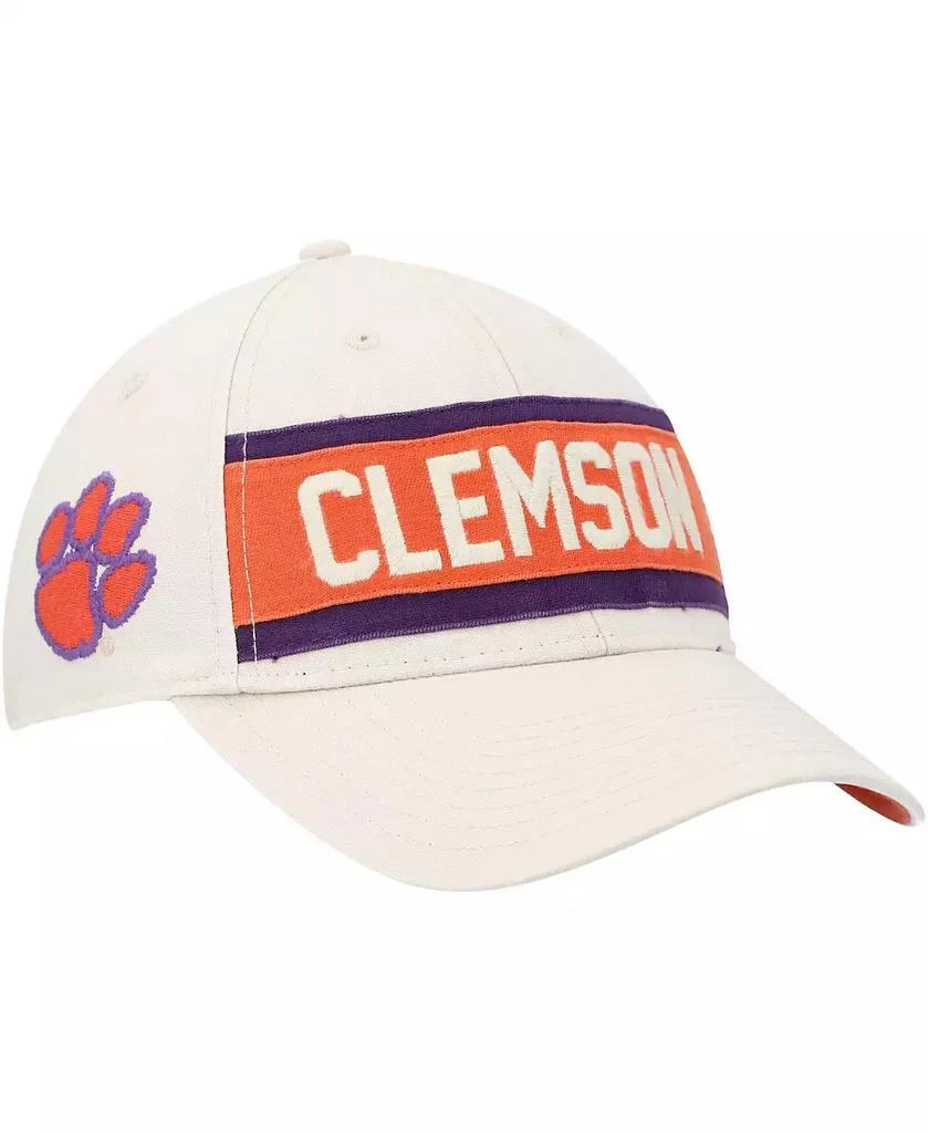 47 Brand Men's Cream Clemson Tigers Crossroad MVP Adjustable Hat 1