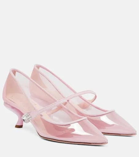 Roger Vivier Babies Virgule PVC pumps 1
