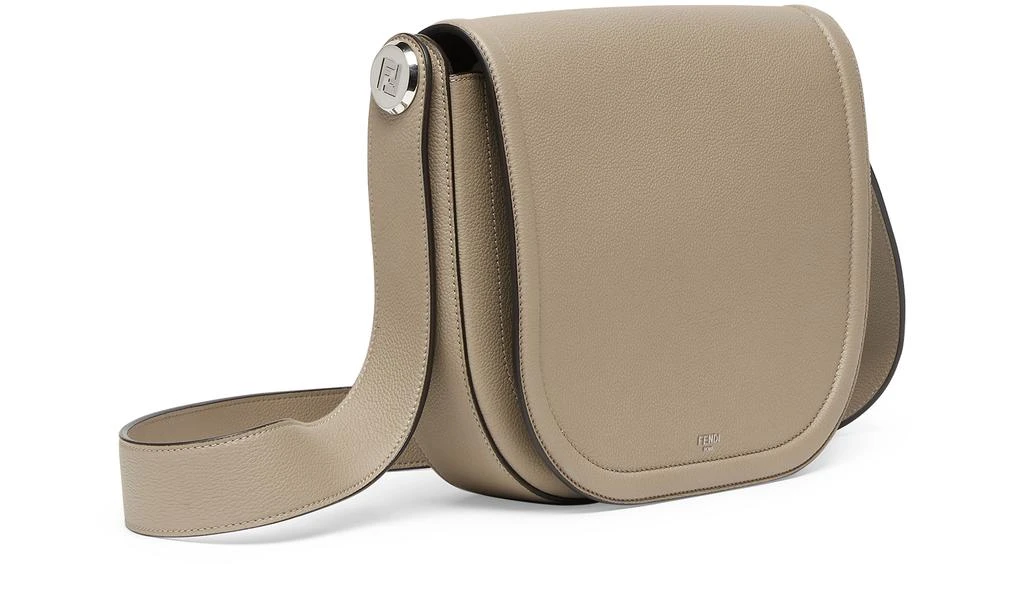 Fendi Fendi Roma Leather Chiodo Messenger 3