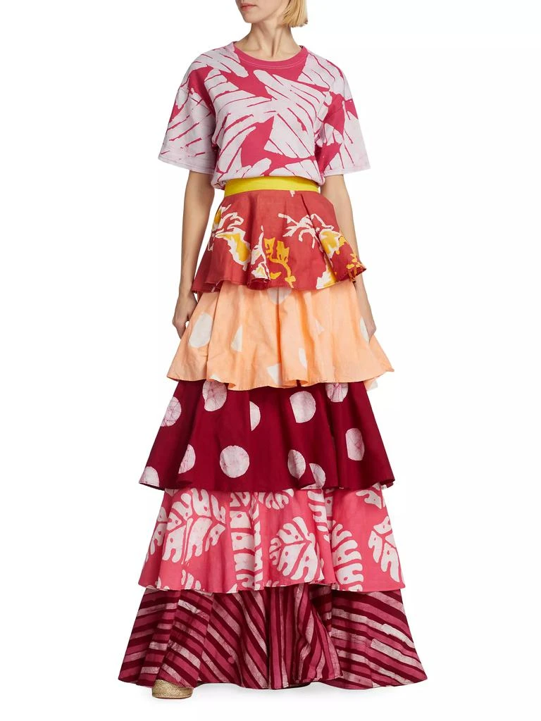 Studio 189 Erica Tiered Ruffle Maxi Skirt 2