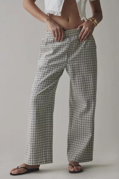 Urban Renewal ReMADE By UO Remnants Check Gingham Pull-On Pant