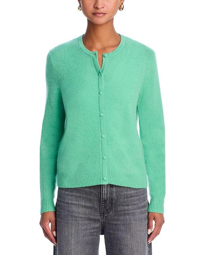 C by Bloomingdale's Cashmere Crewneck Cardigan Sweater - Exclusive 6
