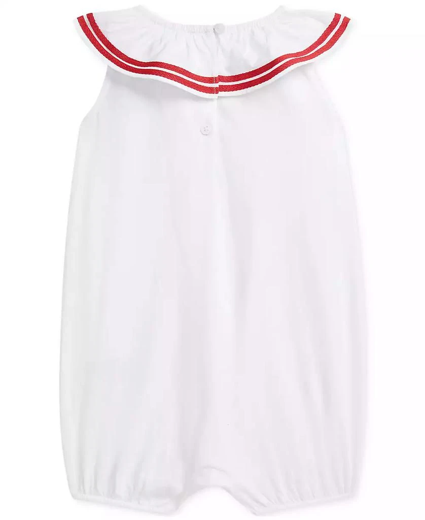Ralph Lauren Baby Girls Sailor One-Piece Romper 2