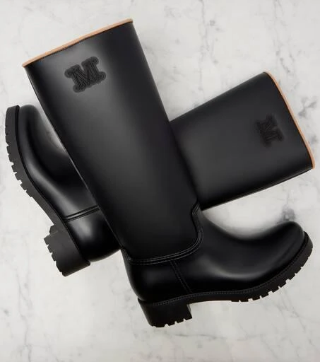 Max Mara Monogram rain boots 5