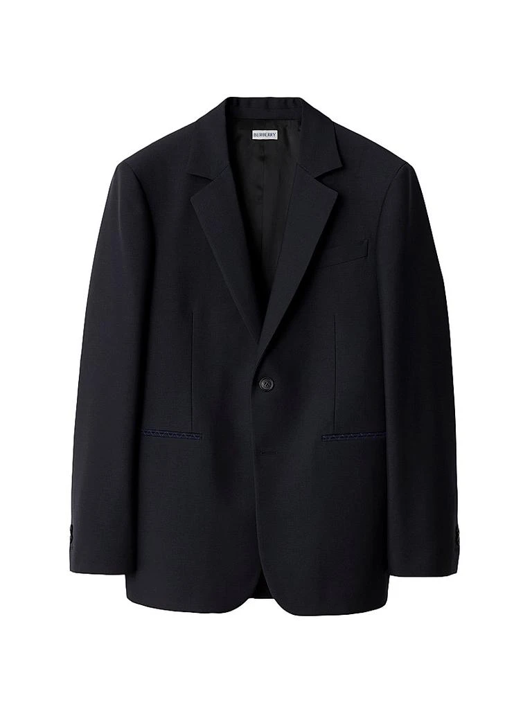 Burberry Tailored Wool Twill Jacket 1