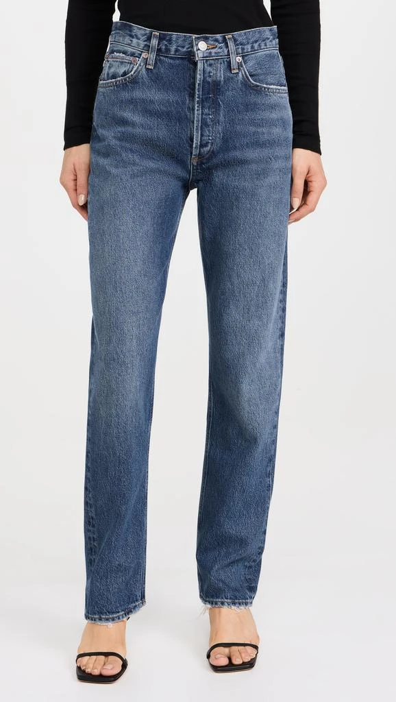 AGOLDE 90s Pinch Waist: High Rise Straight Jeans 6