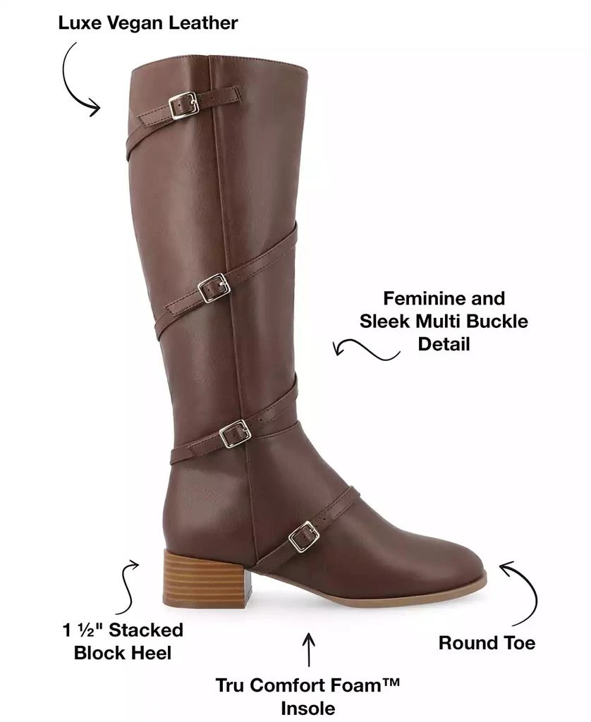 Journee Collection Women's Elettra Regular Calf Boots 6