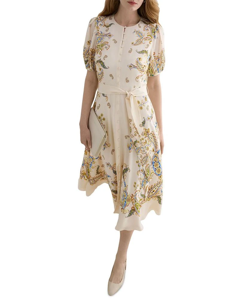 hobbs silk dress Skye Floral Silk Dress