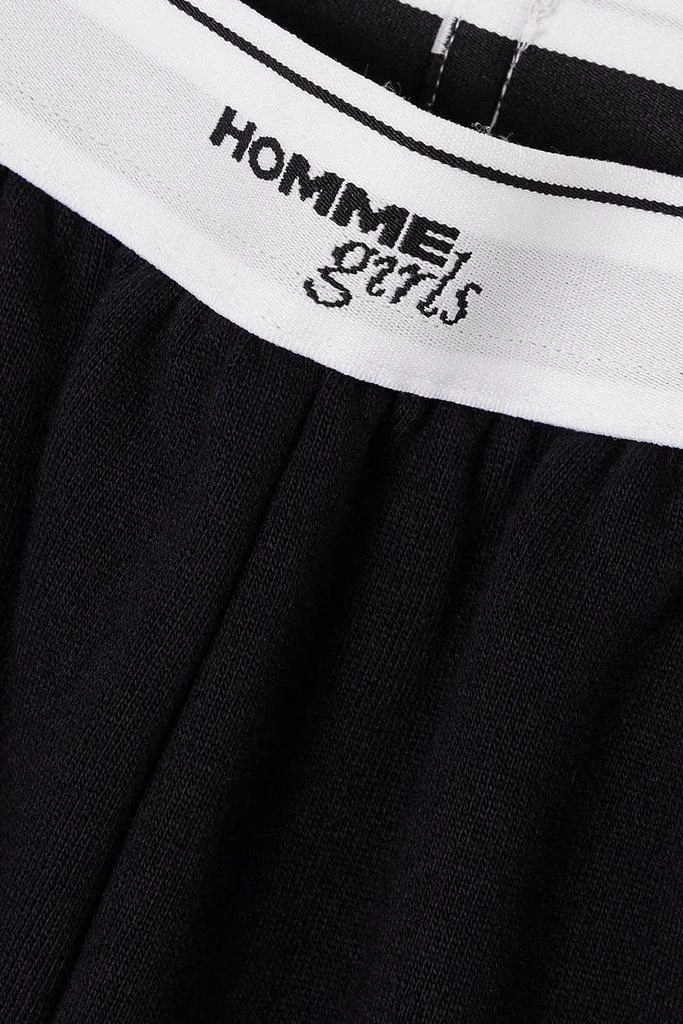HOMMEGIRLS French cotton-terry track pants 4