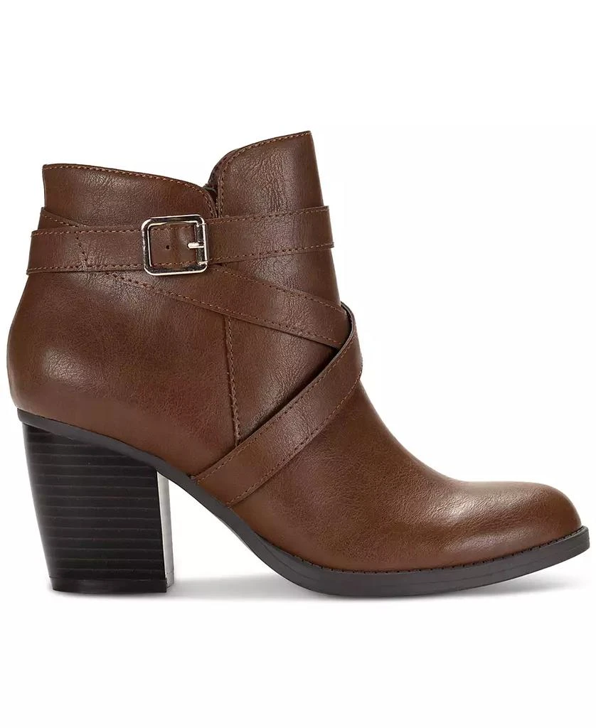 Style & Co Women's Zetaa Strappy Belt-Heel Booties, Created for Macy's 6