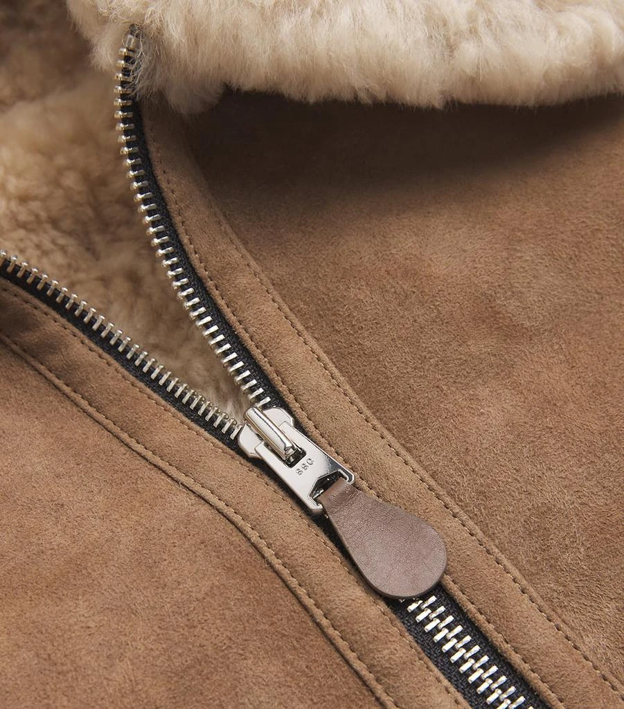 Shoreditch Ski Club Shearling Opal Jacket 5