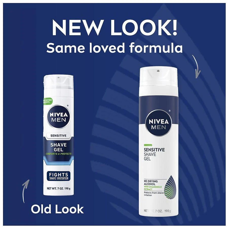 Nivea Sensitive Shaving Gel 3
