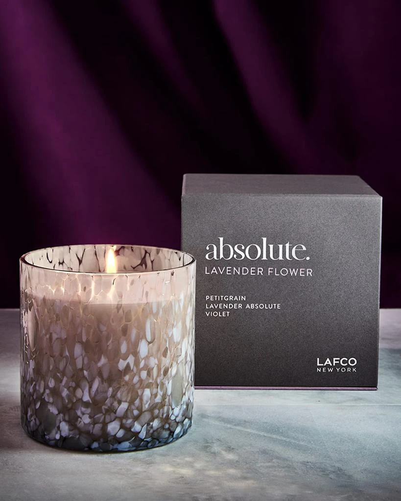 LAFCO 15.5 oz. Lavender Flower Absolute Signature Candle 3