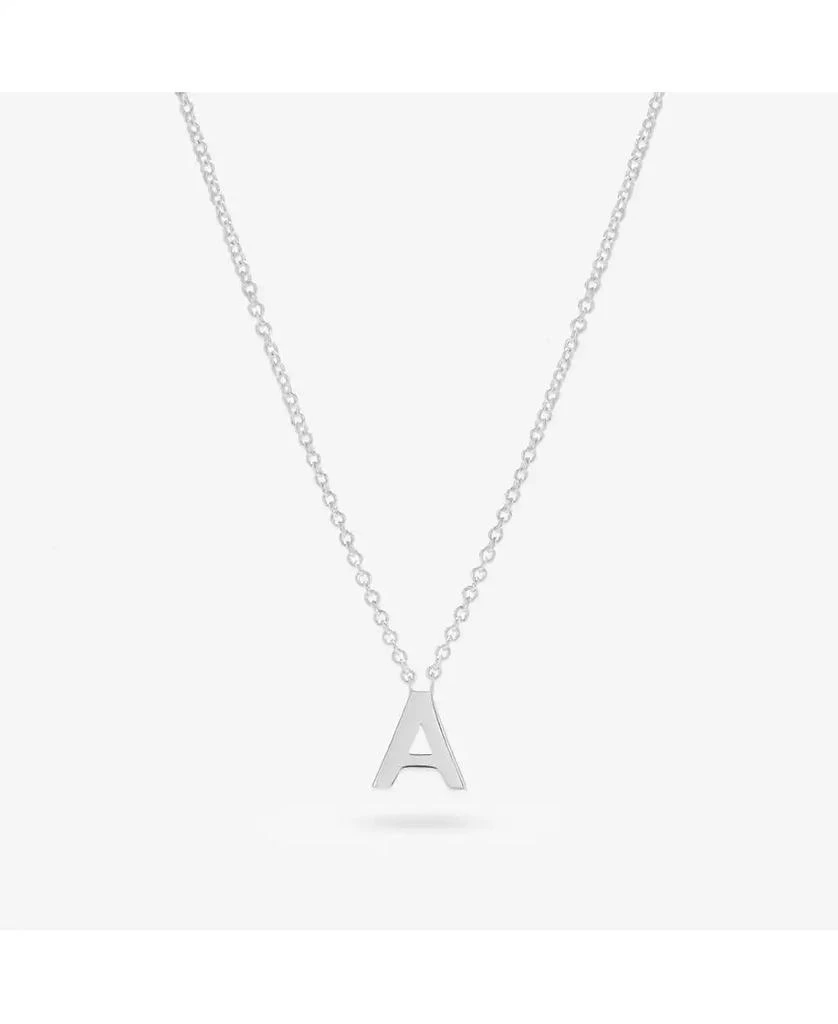 Ana Luisa Silver Initial Necklace - Letter Necklace 6