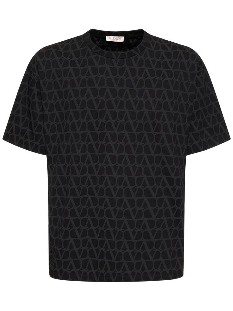 Tシャツ・カットソー VALENTINO Valentino polo shirt 'Toile Iconographe' Valentino Toile Iconographe Cotton T-shirt - T-Shirts