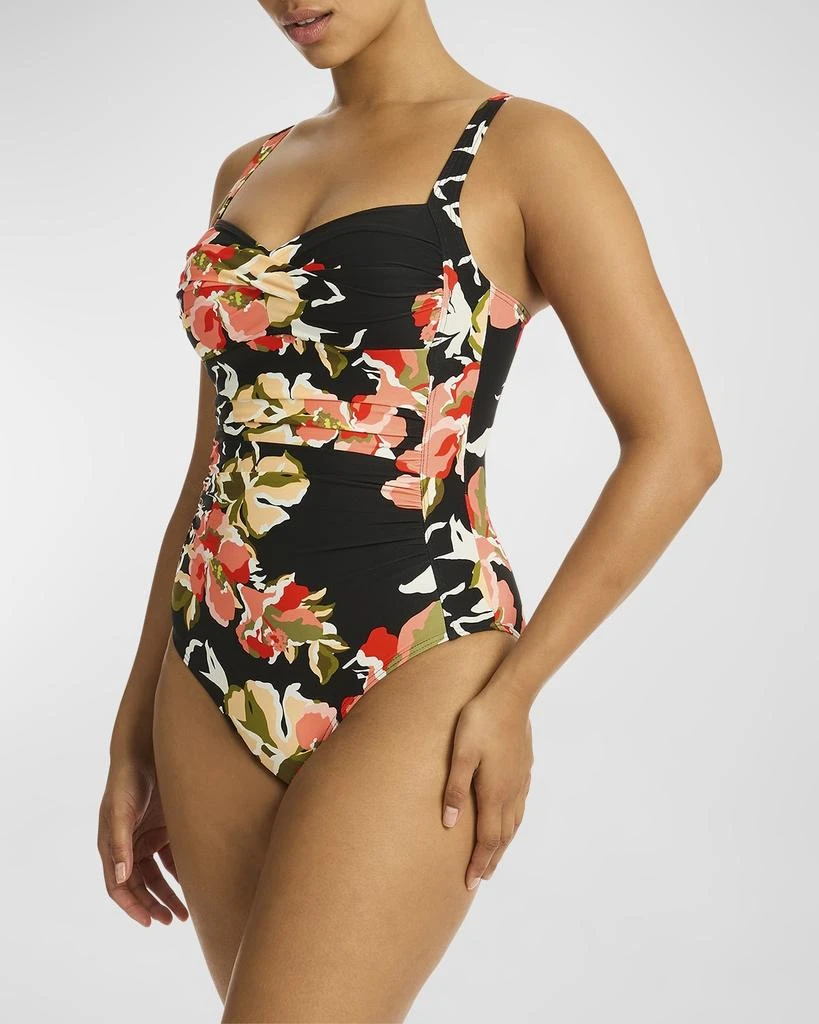 Sea Level Swim Juniper Twist Front Multifit One-Piece Swimsuit 4
